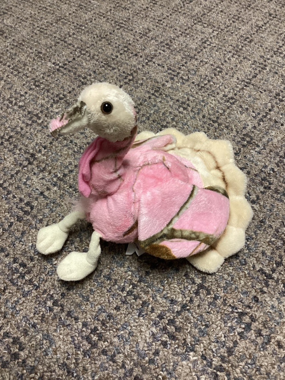 Wildlife Artists Camo Wild Plush Pink Camo Stuffed Wild Turkey